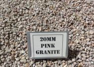 Pink Granite 20mm (bulk)