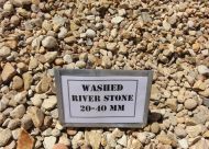 Washed River Stone 20-40mm (bulk)