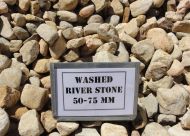 Washed River Stone 50-75mm (bulk)