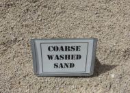 Coarse Washed Sand - 10ltr bag