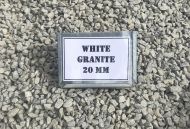 White Granite 20mm - 20ltr bag
