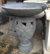 Bird Bath - 94cm high, 80cm dia bowl