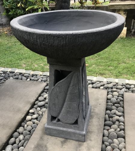 Bird Bath - 80cm high, 60cm dia bowl