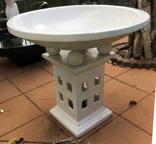 Bird Bath - 80cm high, 80cm dia bowl