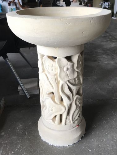 Bird Bath - 90cm high, 60cm dia bowl