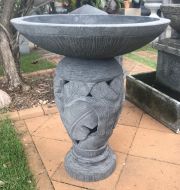 Bird Bath - 93cm high, 80cm dia bowl