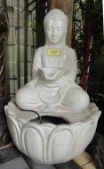 Buddha sitting in bowl