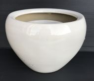Squat Pot - White