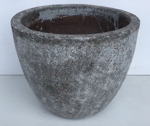 Tall Egg Bubble Glazed - Auburn