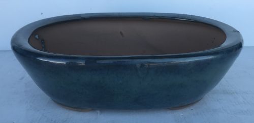 Oval Bonsai w/legs - Glazed